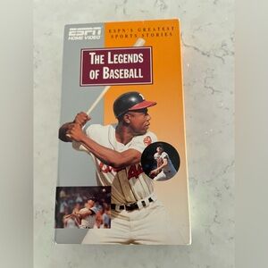 The Legends of Baseball VHS Tape